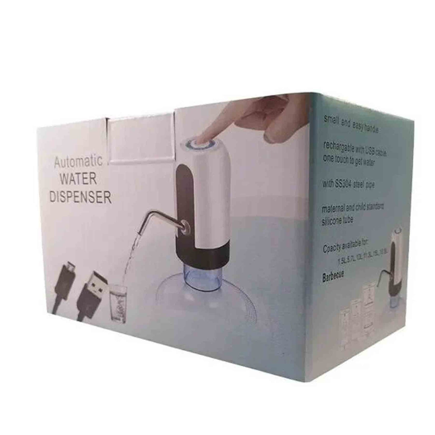 DISPENSADOR DE AGUA RECARGABLE.