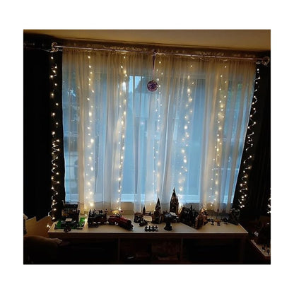 LUCES LED DE CORTINAS COLGANTES.