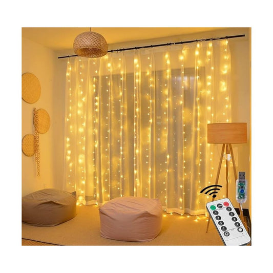 LUCES LED DE CORTINAS COLGANTES.