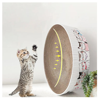 RASCADOR REDONDO PARA GATOS.