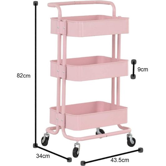 ESTANTE CON RUEDA MULTIUSOS.