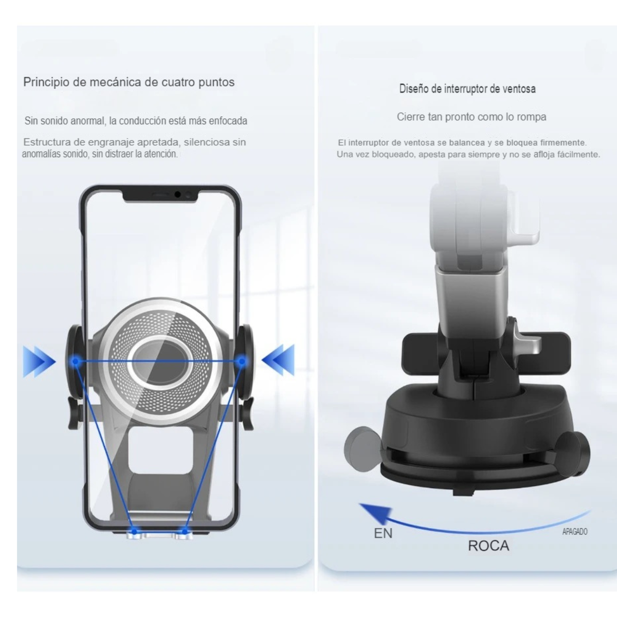 SOPORTE ANTIDESLIZANTE PARA MÓVIL.