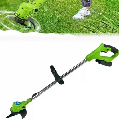 CORTADORA DE PASTO INALÁMBRICA 2 EN 1.