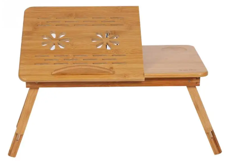 ESCRITORIO PLEGABLE DE MADERA MULTIUSO.