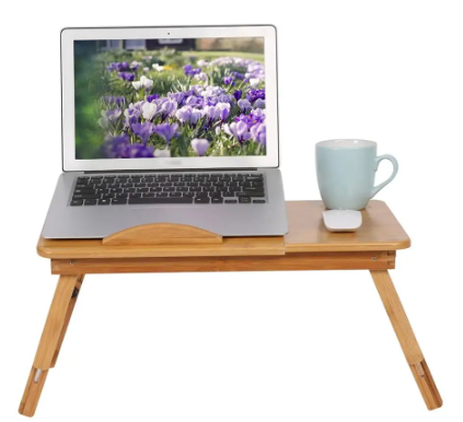 ESCRITORIO PLEGABLE DE MADERA MULTIUSO.