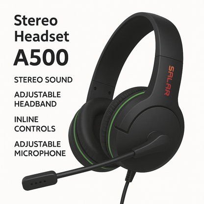 AURICULARES GAMER CON MICRÓFONO.