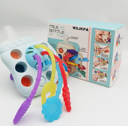 SONAJERO Y MORDEDOR PARA BEBES DESDE LOS 18 MESES.