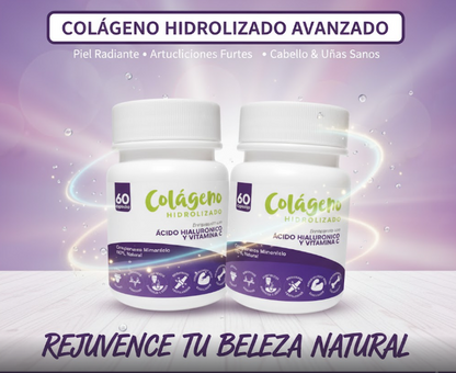 COLÁGENO HIROLIZADO CON ÁCIDO HIALURÓNICO Y VITAMINA C