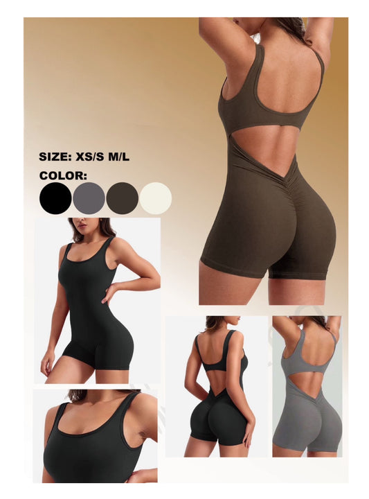 ENTERIZO CORTO ESPALDA SEXY