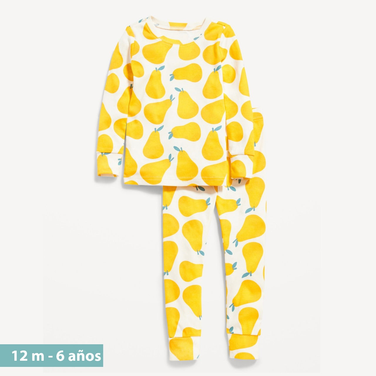 PIJAMA IMPORTADA OLD NAVI CREAM PERA
