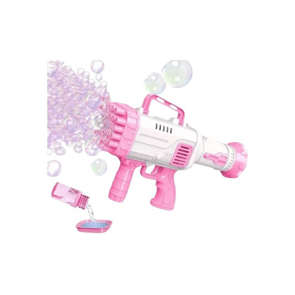 PISTOLA DE BURBUJAS PARA NIÑOS