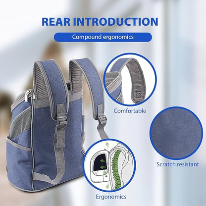 MOCHILA TRANSPORTADORA PARA MASCOTAS