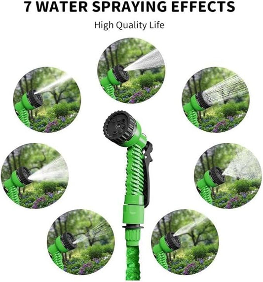 MANGUERA EXTENDIBLE DE 22.5 METROS CON ROCIADOR