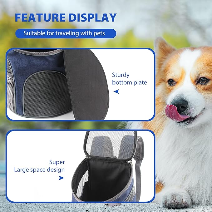 MOCHILA TRANSPORTADORA PARA MASCOTAS