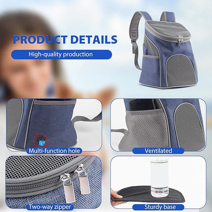 MOCHILA TRANSPORTADORA PARA MASCOTAS