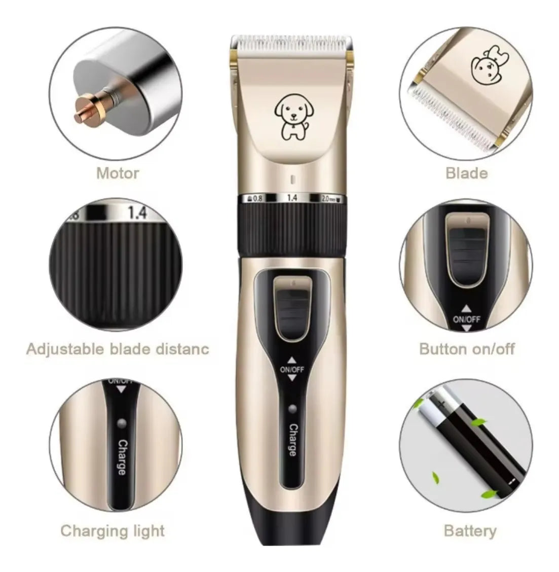 CORTADOR DE PELO PARA MASCOTAS.