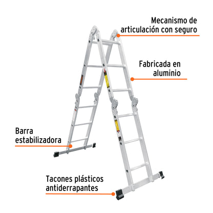 ESCALERA MULTIPROPÓSITOS 12 PIES