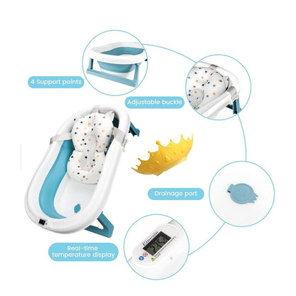 BAÑERA CON TERMOMETRO PARA BEBÉ.