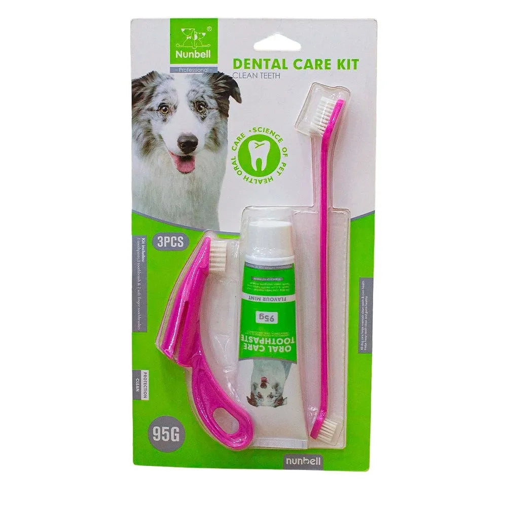 KIT DE CUIDADO DENTAL PARA MASCOTAS