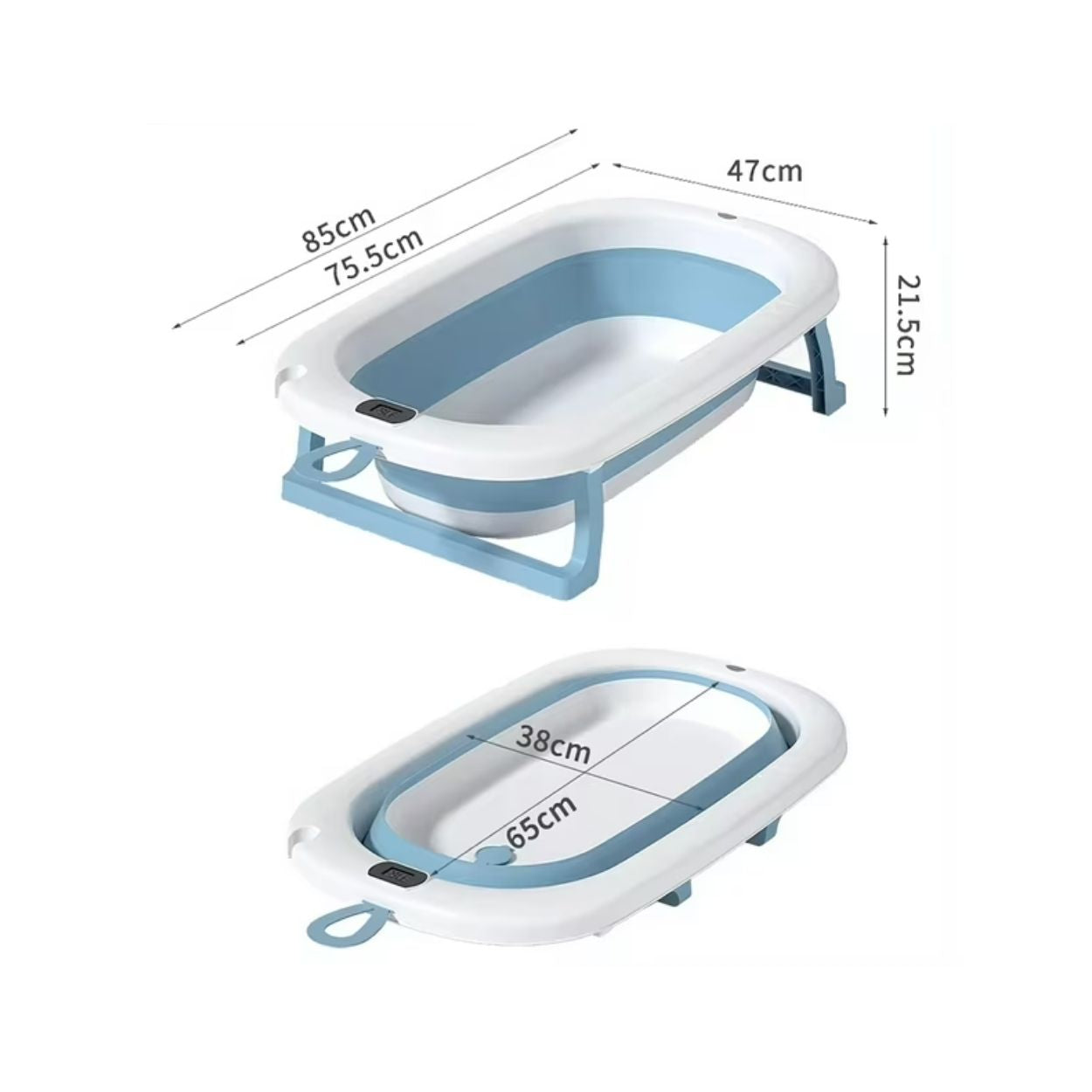 BAÑERA CON TERMOMETRO PARA BEBÉ.